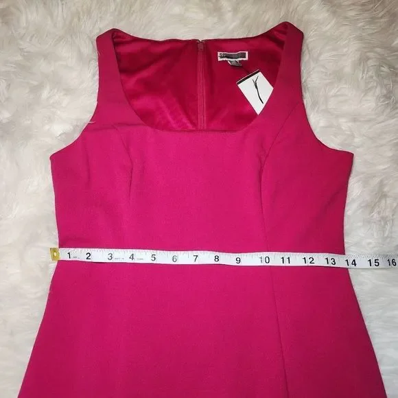 Chelsea28 Fuschia Pink Ruffle Hem Mini Dress - Picture 6 of 9